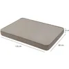 Hundebett Hundekissen Hundematte Cord Xl 120X80 Cm Braun Produktbild-Vorschau 5