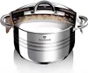 Hrnec s poklicí nerezový 26cm GOURMET LINE 21098 Náhled obrázku produktu 2