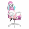 A gaming chair with a footrest, shown from a front-side angle against a white background. Produktbild-Vorschau