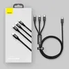 Baseus Rapid Series 3-in-1 cable USB-C For M+L+T 20W 1.5m Anteprima dell’immagine prodotto 18
