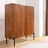 riess-ambiente Highboard GRANDEUR 120cm braun schwarz Produktbild-Vorschau 1