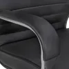 A close-up view of the armrest of a black office chair. Produktbild-Vorschau
