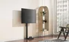 A modern living room with a TV stand and a decorative shelf. Náhľad obrázku produktu