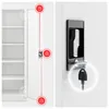 Armoire métallique pour bureau et atelier JAN D600 900 x Voir les images du produit 5