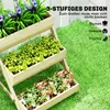 Outsunny verticale verhoogde tuinbed met 3 niveaus, Productafbeelding-voorbeeld 4