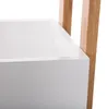 Kuchenwagen mit 3 Ablagen - Bambusholz - weis/braun - 41 x Produktbild-Vorschau 2