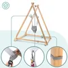 Transat en bois avec support - siège réglable en hauteur, Voir les images du produit 4