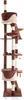 Wiltec Kratzbaum 240-260 cm beige/braun, Katzenkratzbaum Produktbild-Vorschau 7