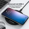 QI Stazione di ricarica wireless Samsung Iphone Huawei Anteprima dell’immagine prodotto 7