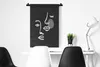 MuchoWow® Wandteppich Wandbehang Illustration - Gesicht - Produktbild-Vorschau 4