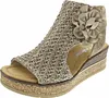 Rieker 6379160 637 - Sandalias para mujer, color beige, Vista previa de la imagen del producto 52