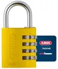 ABUS 488092, Żółty, Aluminium, 110 g, 1 szt. Podgląd zdjęcia produktu 7