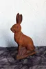 Schwere Garten Deko Tierfigur aus Rost Metall, 18 cm hoch, Produktbild-Vorschau 4