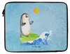 Mr. & Mrs. Panda Laptop Tasche Pinguin Surfer 33 x 42 cm - Produktbild-Vorschau 4