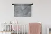 MuchoWow® Wandteppich Wandbehang Beton - Grau - Riss 60x45 Produktbild-Vorschau 2