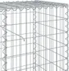 vidaXL Gabbione con coperchio 500x50x100 cm Ferro zincato Anteprima dell’immagine prodotto 6