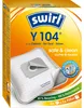 Swirl Y 104, Prachový sáček, Bílá, 4 kusů Náhled obrázku produktu 1