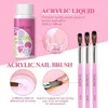 Kit per unghie in acrilico: include 3 colori di polvere Anteprima dell’immagine prodotto 4