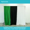 Instarter Kit Fond Studio Tissu Vert Noir Blanc Largeur Voir les images du produit 3