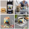 50. Geburtstag Tasse mit Kuchen und Geschenk und Anhänger: Produktbild-Vorschau 5