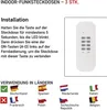 Funksteckdosen SCHUKO mit Fernbedienung Podgląd zdjęcia produktu