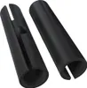 Two black cylindrical objects, one with a slit down its length, are shown against a white background. Produktbild-Vorschau