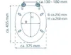 Sedile per WC SCHÜTTE in MDF LEGNO SCURO, sedile per WC con Anteprima dell’immagine prodotto 24