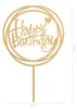 Cake Topper Torten Deko Happy Birthday | Dekora, 15 cm, Produktbild-Vorschau 4