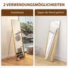 HOMCOM Specchio a figura intera 160 x 50 cm Specchio da Anteprima dell’immagine prodotto 5