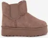 Damen Schneestiefel Mit Elastischem Einsatz Khaki Kiora 39 Produktbild-Vorschau 9