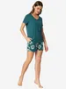 Schiesser Damen Schlafanzug kurz Gr. 40  grün Produktbild-Vorschau 15
