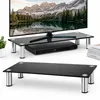 Mucola TV-Aufsatz Glas Fernseherhöhung Glasaufsatz TV-Rack  Produktbild-Vorschau 1