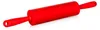 Küchen-Nudelholz, großes Silikon-Nudelholz, rot 46,5 cm Produktbild-Vorschau 2