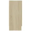 vidaXL Vitrinenschrank Sonoma-Eiche 120x30,5x70 cm Produktbild-Vorschau 6