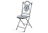 A single folding chair with mosaic detailing. Produktbild-Vorschau