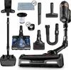 A collection of vacuum cleaner parts and accessories arranged on a white background. Produktbild-Vorschau