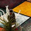 TT Home Wohnzimmer Teppich Bunt Kurzflor Wohnzimmerteppich Produktbild-Vorschau 3