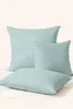 Satin Kissenbezug 100% Baumwolle 40X40 Salbei Produktbild-Vorschau 3