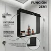 ShowerNIZR® Estante de ducha Obsidian Black - Estante de Vista previa de la imagen del producto 5