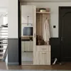 IDOHOME-Garderobenschrank LEA mit Schuhschrank Produktbild-Vorschau 3