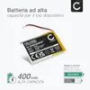 CELLONIC 1x Batteria per Headset / Auricolare / Cuffie Anteprima dell’immagine prodotto 2