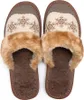 Damen Naturleder Hausschuhe Slippers Gefüttert Mit Wolle Produktbild-Vorschau 3