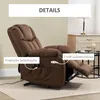 Poltrona elevatrice elettrica HOMCOM con funzione Anteprima dell’immagine prodotto 7