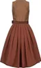 Dirndl Tamika 70cm Länge braun 40 Produktbild-Vorschau 2