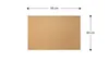 Pinnwand mit weißem Naturholzrahmen 90x60cm Produktbild-Vorschau 6