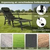 Chaise de pêche COSTWAY Chaise de camping avec repose-pieds Voir les images du produit 8
