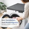 Betz Waschmaschinenbezug 60 x 60 x 4 cm Farbe Grau Trockner Produktbild-Vorschau 3