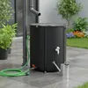 Mucola 250L Klappbare Regentonne Regenfass Regenwassertank Produktbild-Vorschau 13