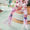 Łyżworolki dziecięce z regulacją rozmiaru Cariboo Ballerina Podgląd zdjęcia produktu 16