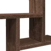 Wandregale 2 Stk. Braun Eichen-Optik 50x12x50 cm Produktbild-Vorschau 8